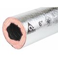 Atco Insulated Flexible Duct, 5000 fpm, 6"WC 13102504