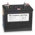 Lithonia Lighting Battery, Lead Calcium, 12V, 75Ah ELB 1255
