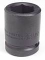 Proto 1 in Drive Impact Socket 75 mm Size 6 pt Standard Depth, Black Oxide J10075M