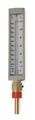 Zoro Select Compact Thermometer, 30 to 240 F, Lower 4PRU1