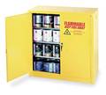 Eagle Mfg Paints and Inks Cabinet, 40 gal., Yellow YPI32X