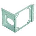 Eaton B-Line Mounting Bracket, NOVAL Accessory, Pre-Galvanized Steel, Electrical Box BB4-23