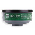 Honeywell North Chemical Cartridge, AM, MA, Green, 2 PK, NIOSH Approved N75004