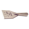 Ampco Safety Tools Scraper, Stiff, 3", Nickel Aluminum Bronze S-30