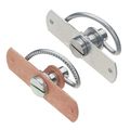 Zoro Select Spring-Cam Latch, Nonlocking, Natural 4RPY3