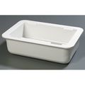Carlisle Foodservice Full Size Food Pan, White, 24 Qt CM104202