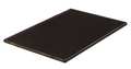 Carlisle Foodservice Mat, Thermoplastic Rubber Black PK6 1060103