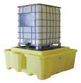 Enpac IBC Containment Unit, 385 gal Spill Capacity, 8000 lb., Polyethylene 5469-YE