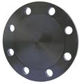 Zoro Select Welded, Black Steel Blind Flange, Class 150 FLCS1RFBL400