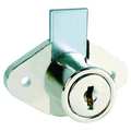 Compx National Cabinet and Drawer Dead Bolt Locks, Keyed Alike, C420A Key, For Material Thickness 15/16 in C8803-C420A-3