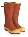 Talon Trax Size 8 Men's Steel Knee Boots, Brick Red 4T288