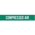 Brady Pipe Mrkr, Compressed Air, 2-1/2to7-7/8 In, 7059-1 7059-1