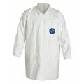 Dupont Disposable Lab Coat, 3XL, White, PK30 TY212SWH3X0030VP