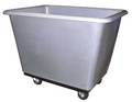 Bayhead Products Cube Truck, 7/16 cu. yd., 400 lb. Cap, Gray UT-4