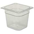 Rubbermaid Commercial Sixth Size Food Pan, Cold FG106P00CLR