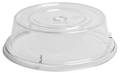 Cambro Plate Covers, Dia. 9-1/8 In, Clear, PK12 CA900CW152
