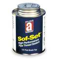 Anti-Seize Technology Pipe Thread Sealant 19.2 fl oz, Brush-Top Can, Sof-Set, Yellow, Paste 29018