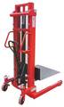 Dayton Portable Manual Platform Lift Truck, Manual, 2,000 lb Load Capacity, Foot Pump Lift Control 4VME4