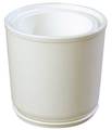 Carlisle Foodservice Food Crock, 2 Qt Cap, White, Incl. Coaster CM103002