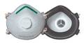 Honeywell North N99 Disposable Respirator w/ Valve, M/L, White, PK10 14110403
