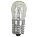 Current GE LIGHTING 6.0W, S6 Incandescent Light Bulb, Lumens: 41 6S6/7