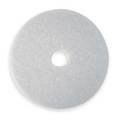 3M Polishing Pad, 12 In, White, PK5 4100