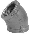 Anvil FNPT, Malleable Iron 45 Degree Elbow, Class 150 0310023007