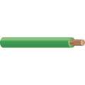 Southwire Building Wire, THHN, 3 AWG, 500 ft, Green, Nylon Jacket, PVC Insulation 60197101