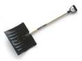 True Temper Snow Shovel, 37 in Wood D-Grip Handle, Steel Blade Material, 18 in Blade Width 1640700