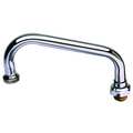 T&S Brass Swing Nozzle, Faucet, Brass, Length 10 In 061X
