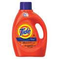 Tide High Efficiency Liquid Laundry Detergent, 100 oz. Jug, Liquid, Unscented, Blue, 4 PK PGC 08886