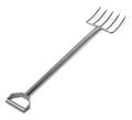 Sani-Lav Stainless Steel Fork, 5 Tines, 8 1/2 In 2072