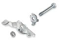 E.R. Wagner Caster Brake Kit, 4, 5, 6 in., Zinc Plated 1F000304297R