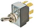 Carling Technologies Toggle Switch, DPDT, 6 Connections, On/Off/On, 3/4 hp, 10A @ 250V AC, 15A @ 125V AC 2GM51-73