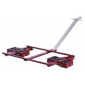 Gks-Perfekt Tandem Machine Dolly, 44,000 lb., Steel 5-11803