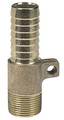 Campbell 1" Barb x MNPT Non Leaded Brass Rope Adapter BRA4-LF