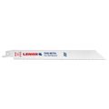 Lenox 8" L x 24 TPI Metal Cutting Bi-metal Reciprocating Saw Blade, 5 PK 20579824R