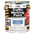 Rae Traffic Zone Marking Paint, 1 gal., Black, Chlorinated Solvent -Based 7186-01