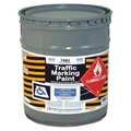 Rae Traffic Zone Marking Paint, 5 Gal., White, Chlorinated Solvent -Based 7493-05