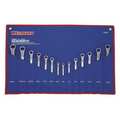 Westward Box Wrench Set, 1/4" - 7/8", 6 - 19mm, 14pc 4YR23