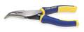 Irwin 6 in Vise-Grip Bent Long Nose Plier, Side Cutter Pro Touch Handle 2078226