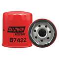Baldwin Filters Oil Filter, Spin-On, 3-1/2"x3"x3-1/2" B7422