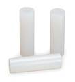 3M Hot Melt Adhesive, Clear, 5/8 in Dia, 2 in L, 40 sec Begins to Harden, 484 PK 3792