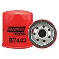 Baldwin Filters Oil Filter, Spin-On, 3-1/2"x3"x3-1/2" B7443