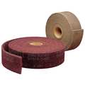 Scotch-Brite Abrasive Roll, 2" W x 30 ft. L, Maroon 7000121074