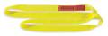 Lift-All Web Sling, Endless, 6 ft L, 1 in W, Polyester, Yellow EN1601DX6