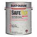 Rust-Oleum Anti-Slip Floor Coating, Navy Gray, Flat, 1 gal, 80 to 100 sq ft/gal AS6086425