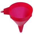 Funnel King Polyethylene, 1 pt., 6", 5", 1/2", Red 32091