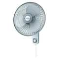 Air King Wall Mount Fan, 16 in, Oscillating, 3 Speeds, 120VAC, White 9016