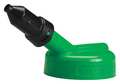 Trico Storage Lid, HDPE, 6.25in.H, 5.75in.L, Green 34413